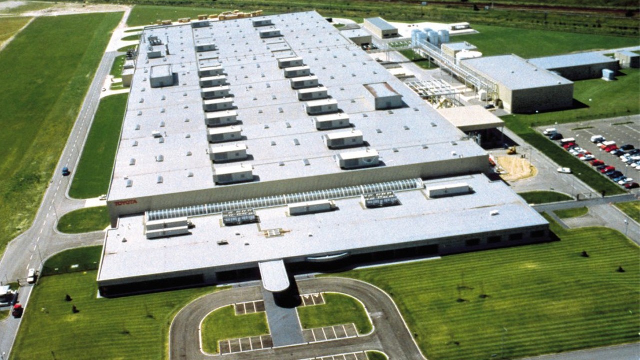 Toyota Motor Manufacturing United Kingdom Ltd. em Deeside, Reino Unido.