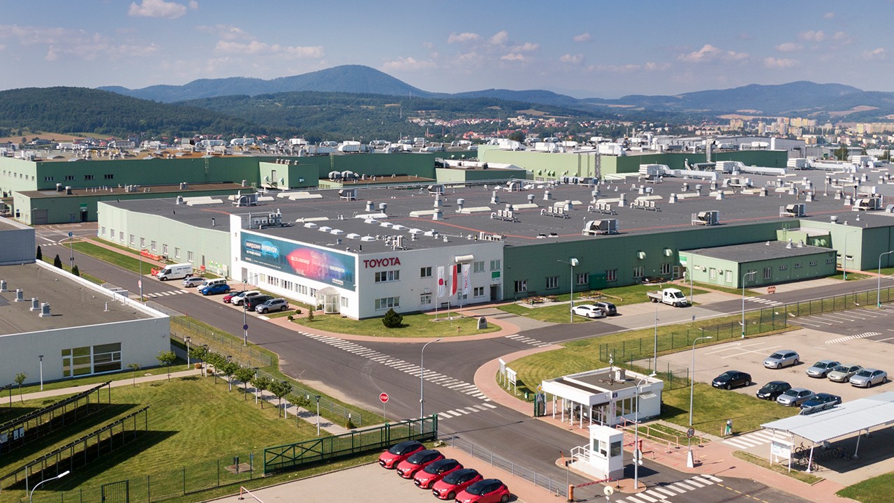 Toyota Motor Manufacturing Poland Sp.zo.o em Walbrzych, Polónia.